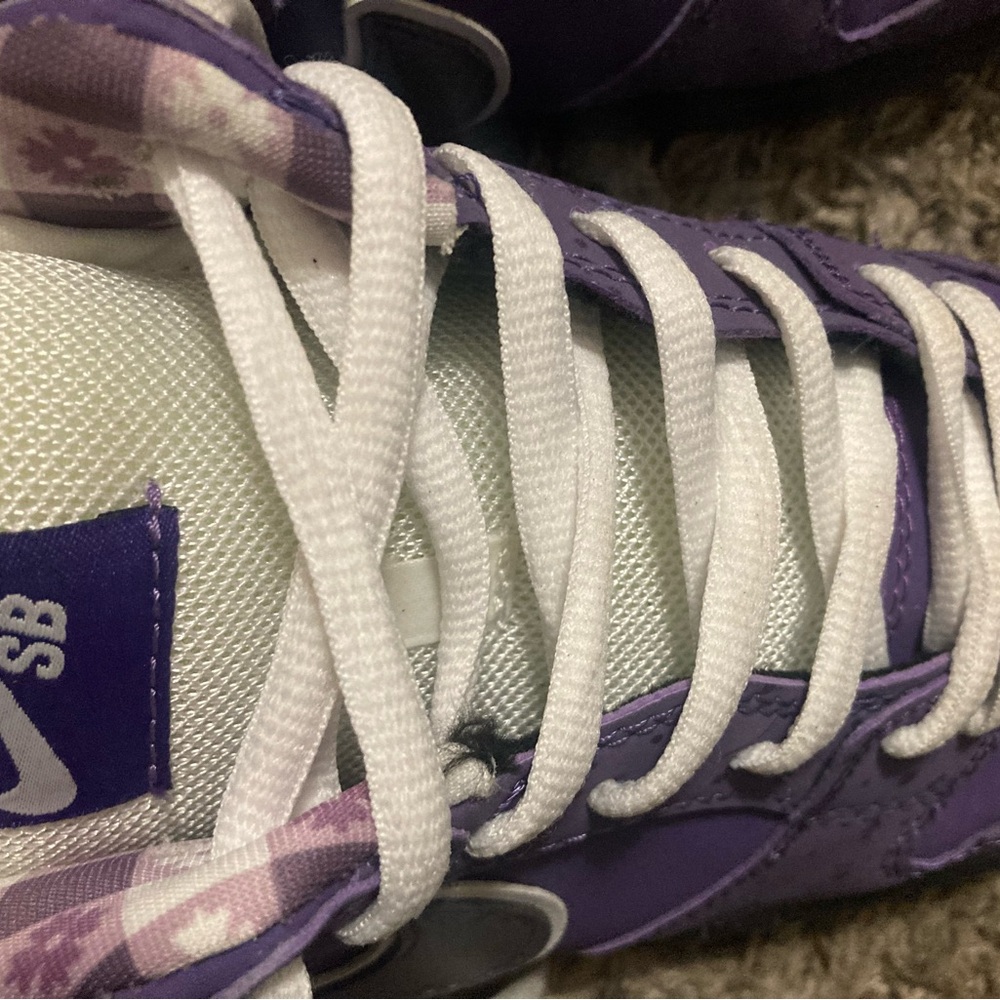 Nike SB purple lobster 9.5 Like new - Picture 8 of 8